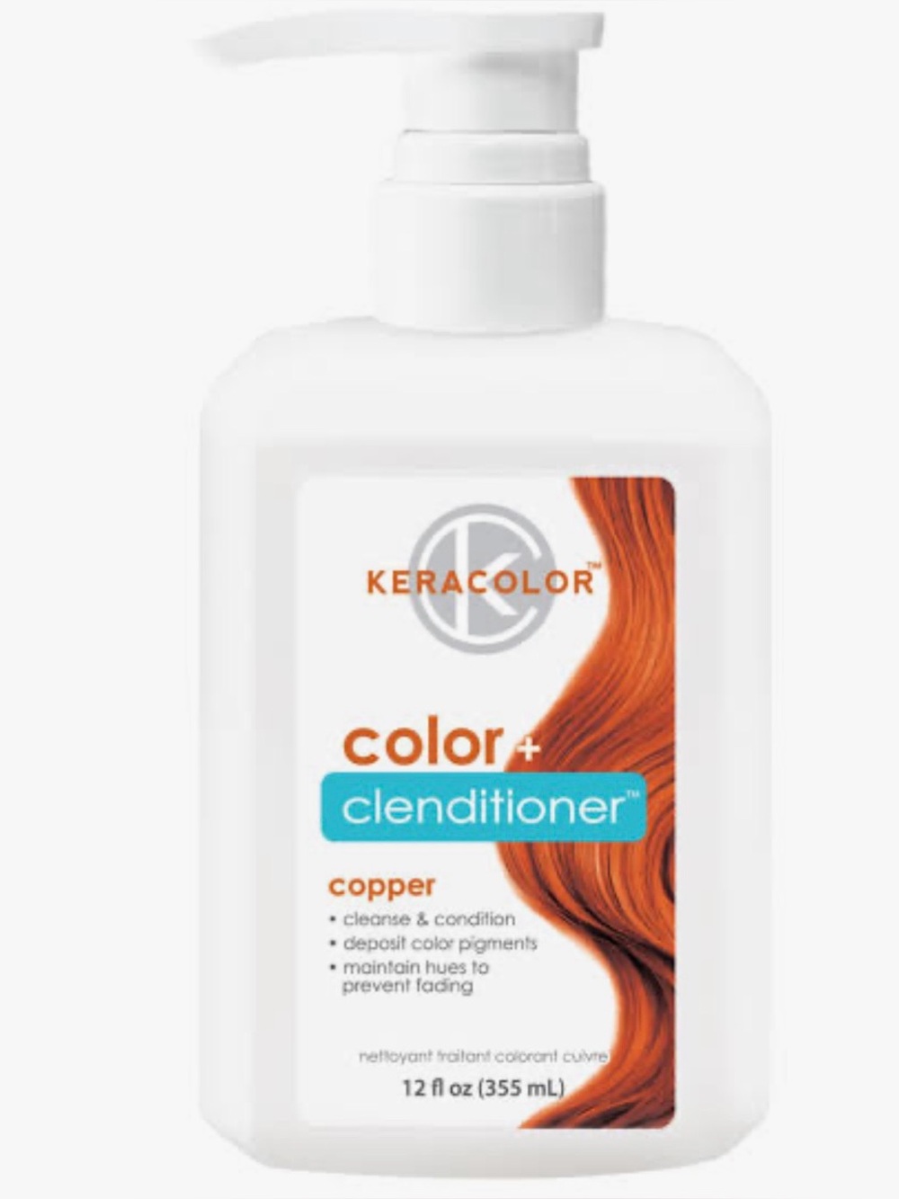 Keracolor Color+ Conditioner in Copper
